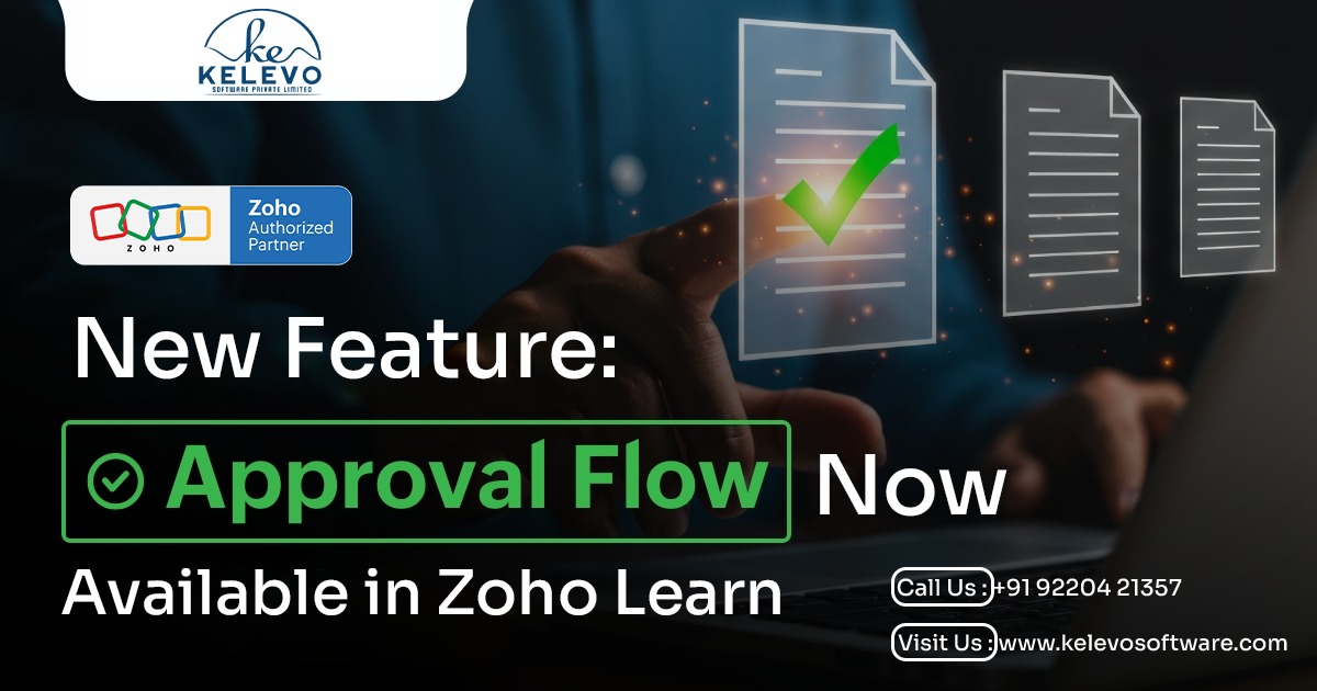 New Feature: Approval Flow Now Available in Zoho Learn