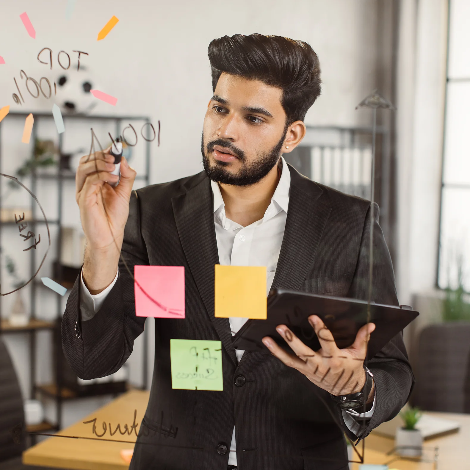 business analytics feature icon